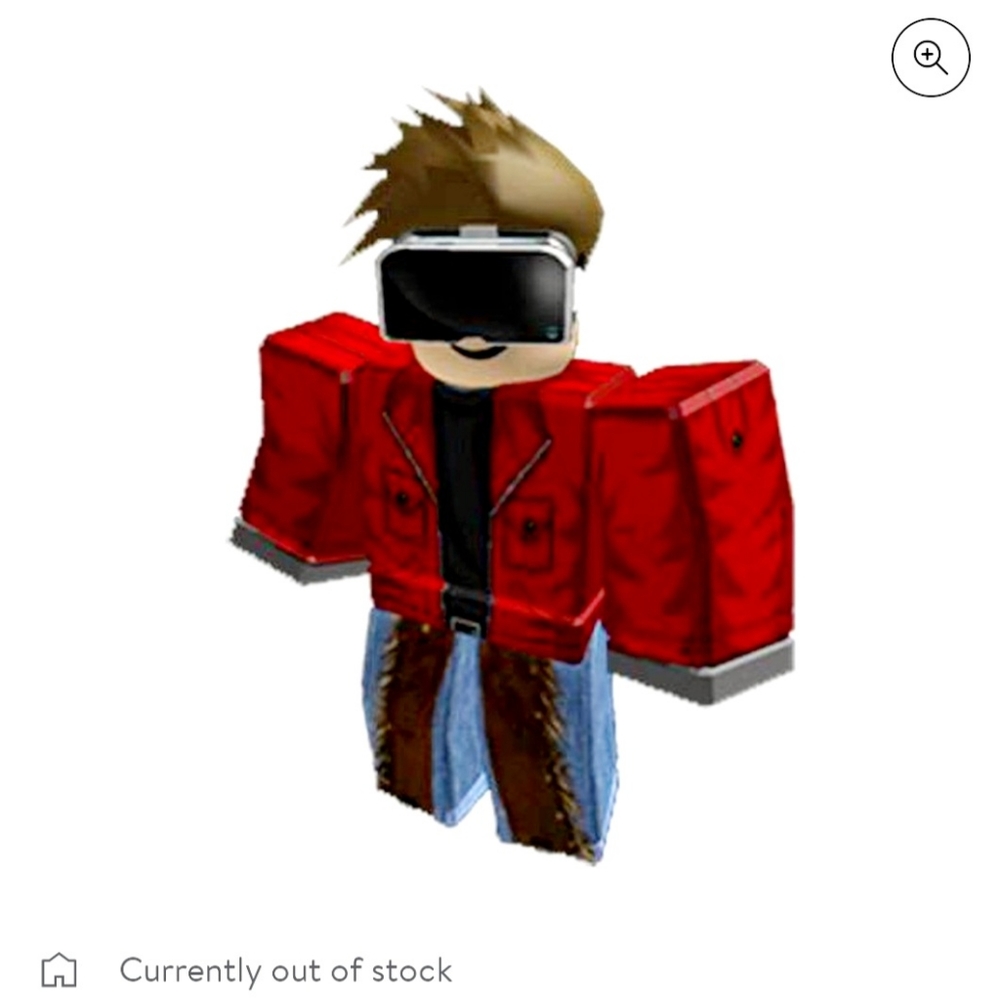 ROBLOX "Keith" Figurine. Series 1 Open Mystery Box,  Silver Cube, HTF